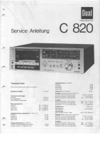 Dual C-820-Service-Manual-0